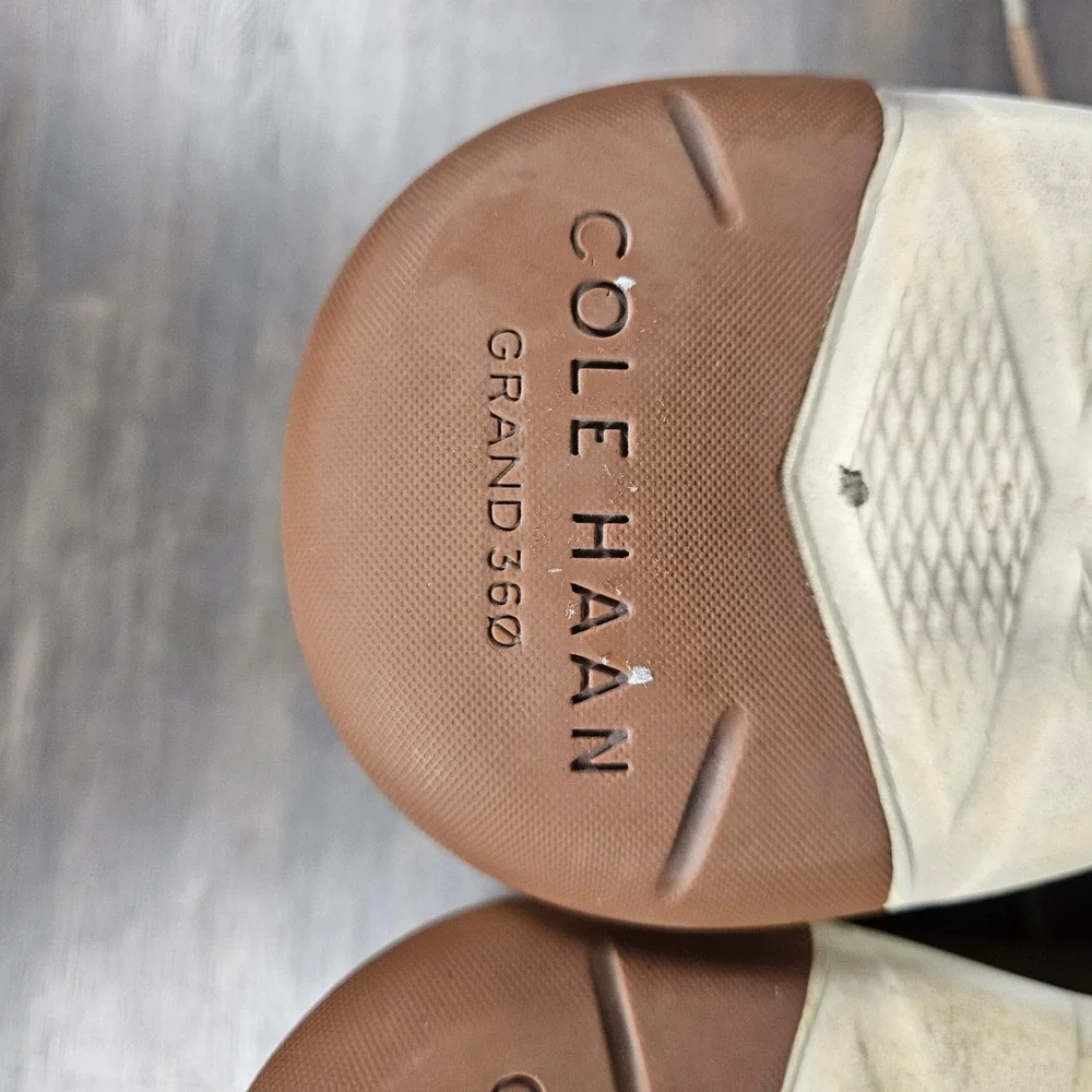 Cole Haan Men's 10M Chukka Boots Grand Atlantic 360 Water Resistant Nubuck Brown